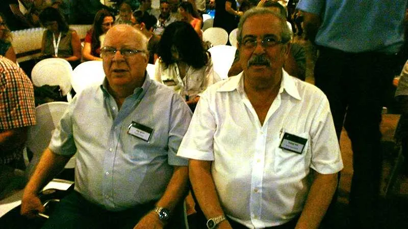 ד"ר יורם זבה בחברת דוד קסטל