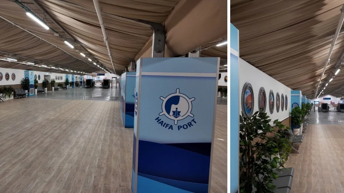 נמל חיפה חונך טרמינל קרוזים בהשקעה של 16 מיליון שקל
