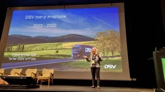 DSV השיקה את אסטרטגיית הקיימות בישראל