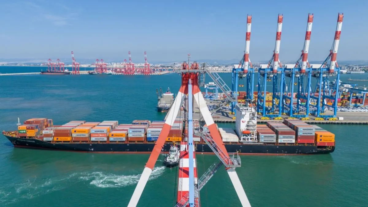 האנייה Seaspan Lumaco בנמל חיפה