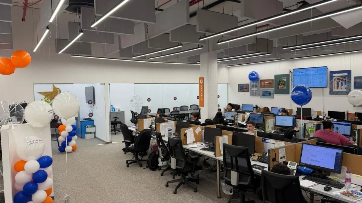ישראייר חנכה את מוקד השירות והמכירה החדש בשדרות