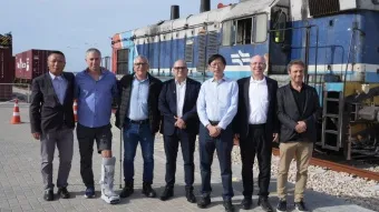 רכבת המכולות הראשונה יצאה מנמל המפרץ