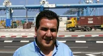 מועצת המובילים והמסיעים לצד מנכ"ל נמל חיפה