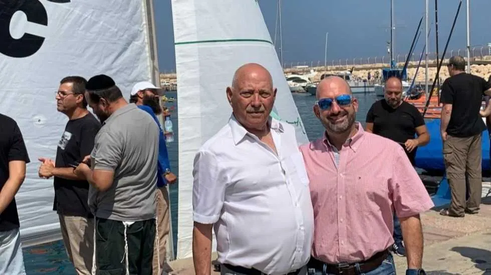 ערן תמיר, מנכ״ל ICL עם עדני סימקין 