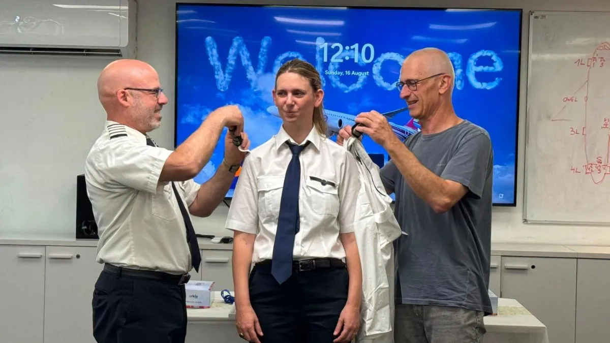 היסטוריה בארקיע: לראשונה הוסמכה קברניטת סילון בחברה  