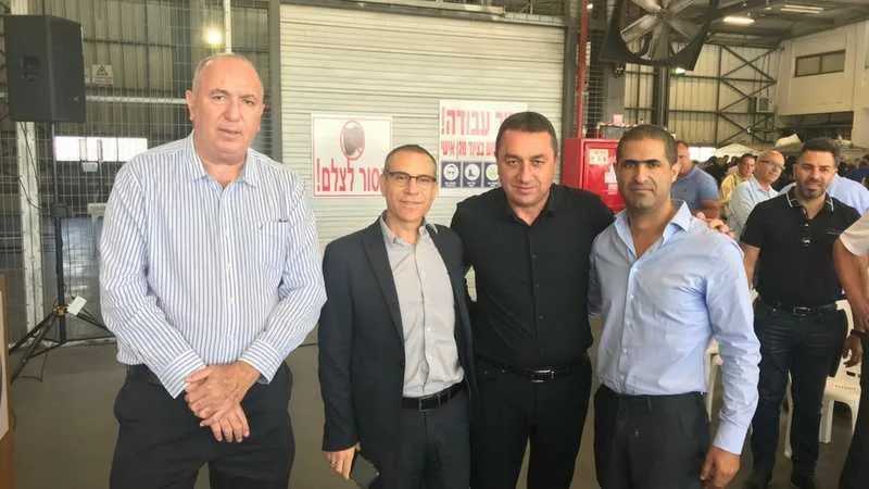 מימין: כפיר חן, אבי ארדיטי, ערן יעקב ורפי גבאי