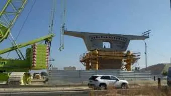 כביש 22. חסימה לרגל עבודות ליליות צילומים: יפה נוף