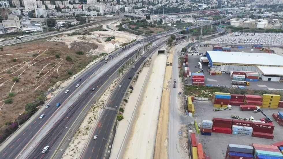 עבודות להקמת מסילת נמל המפרץ