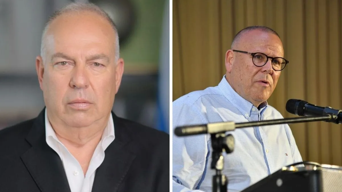 ארנון בר דוד, יו״ר ההסתדרות, ודובי אמיתי, ו״ר נשיאות המגזר העסקי