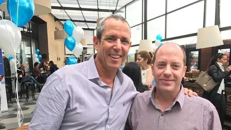 מימין: עפר לינצ׳בסקי וחן למדן