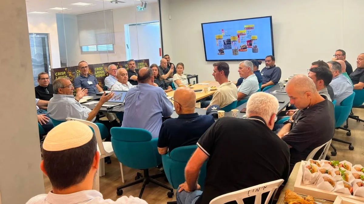 פורום המנכ״לים של התאחדות התעשיינים מרחב דרום התארח במפעל קבוצת מימון בנגב