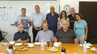 חברת נמל אשדוד נפרדת מארבעה פורשים