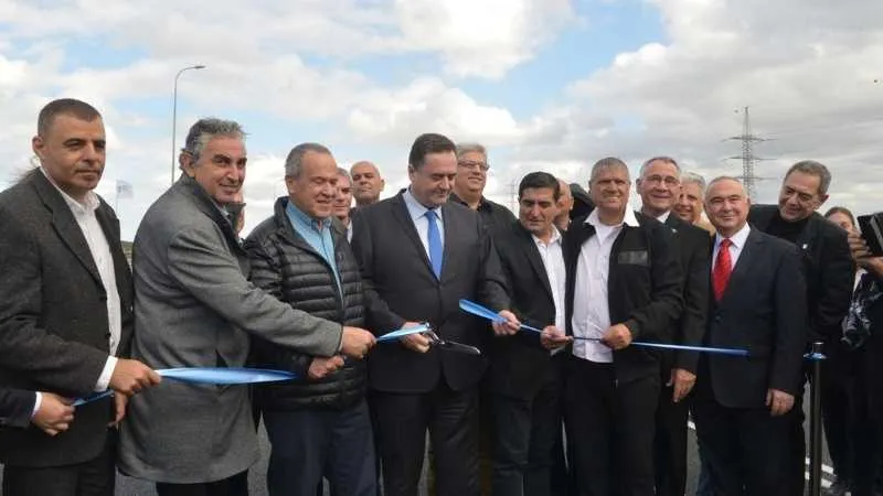 חנוכת כביש 531 צילום: יוסי זינגר 
