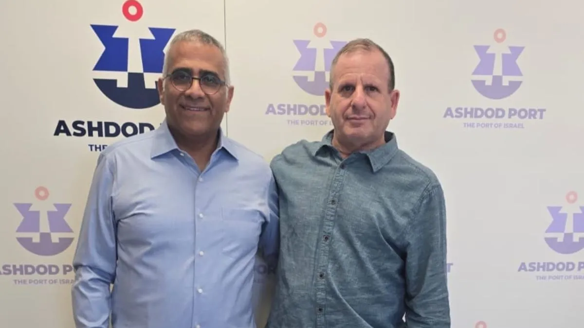 חברת נמל אשדוד אירחה את הנהלת מקורות 