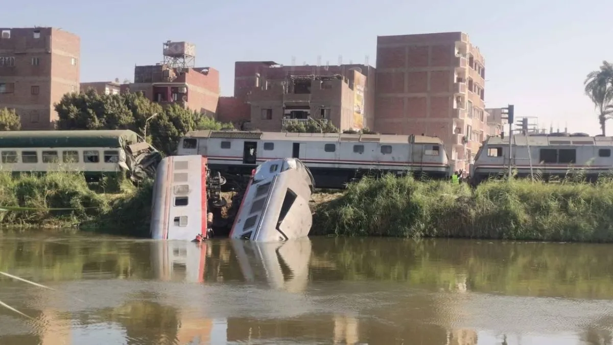 תאונת רכבת במצרים שאירעה השבוע. ״אירוע שכיח״ 