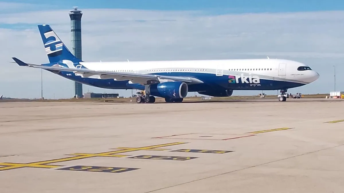 ארקיע: מטוס ה-Airbus A330-300 החדש נכנס לפעילות בקווים ארוכי הטווח