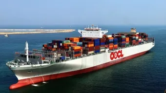 חברת OOCL הזמינה עשר אניות מכולה ענקיות