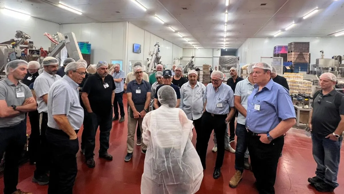 פורום המנכ״לים של התאחדות התעשיינים מרחב דרום התארח במפעל קבוצת מימון בנגב