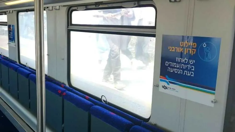 קרון אורבני. הפיילוט יורחב לקרונות בקווי הנגב המערבי 