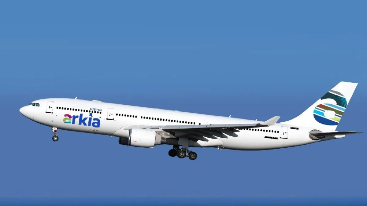 הדמייה של המטוס החדש Airbus A380. קרדיט: דוברות.