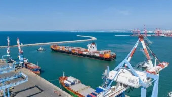 האנייה Seaspan Lumaco בנמל חיפה