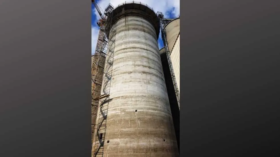 ממגורות הבטון החדשות במילובר. צילום: מילואות 