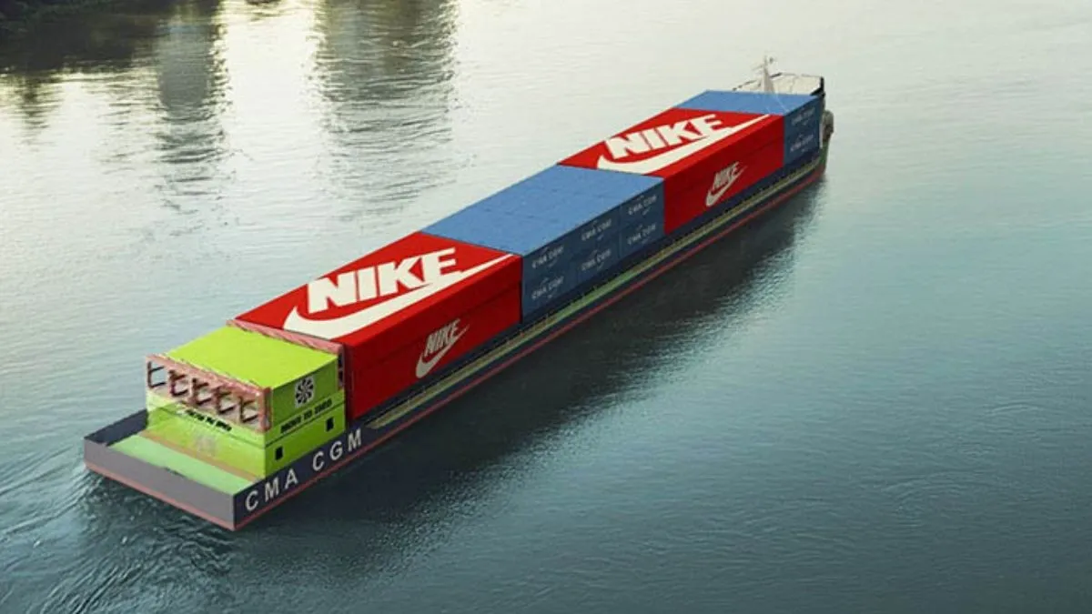 הדוברה החשמלית החדשה של CMA CGM שתפעל בוויטנאם
