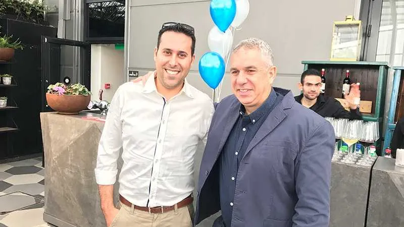 מימין: רונן שפירא ועמית חן
