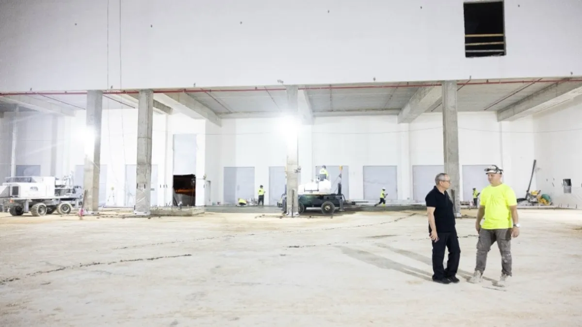 מרלו"ג קירור חדש ליבוא מזון מוקם באזור התעשייה באר טוביה