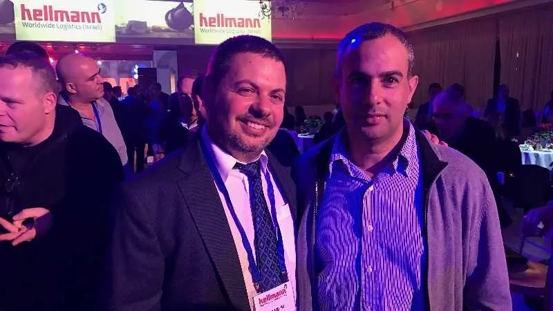 מימין: עמיר פלד (ביתילי) ושי מוגרבי