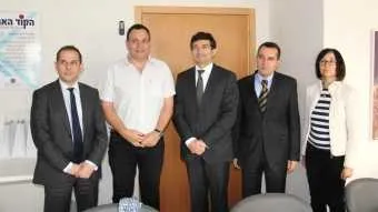 חברת נמל אשדוד אירחה משלחת מקפריסין