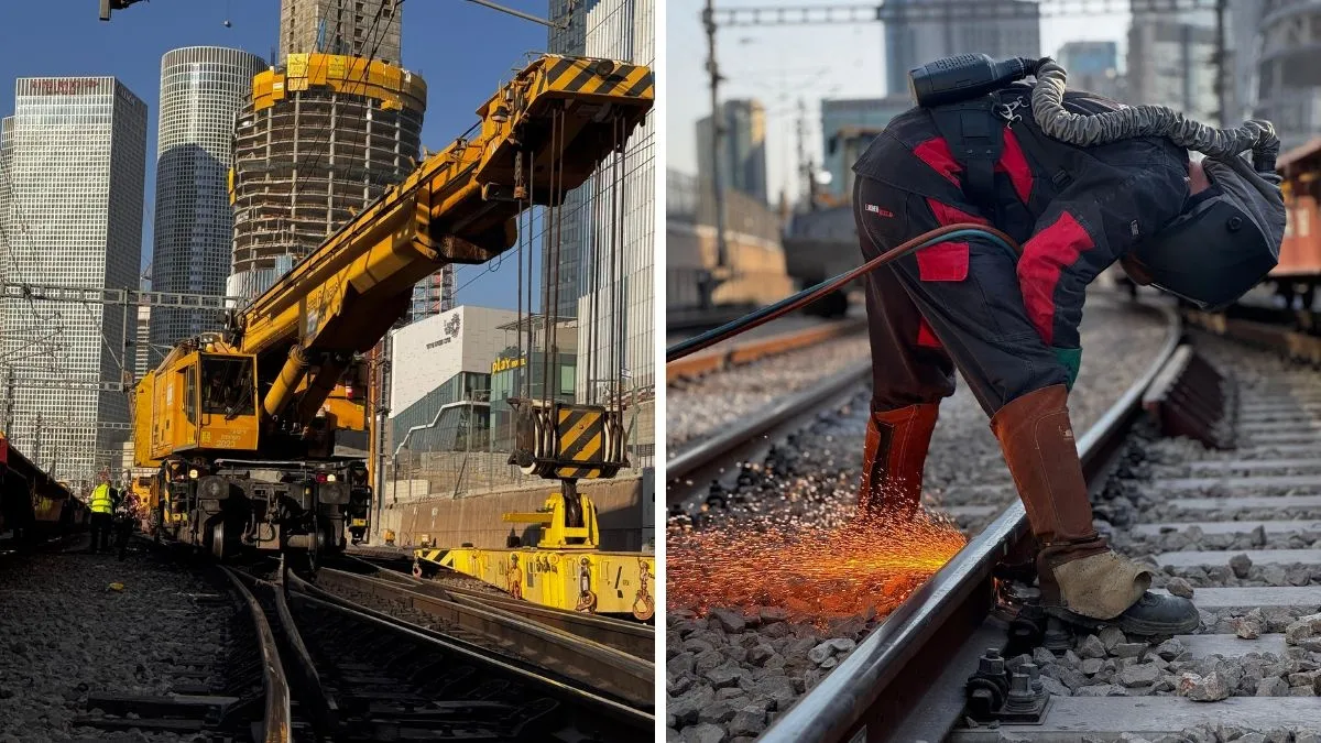 עבודות בטיחות חיוניות. הוקדמו על מנת למנוע פגיעה נוספת בנוסעים