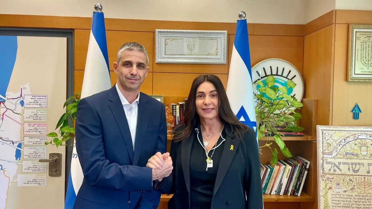 שרת התחבורה מירי רגב ושרון רגב, מנכ״ל רש״ת