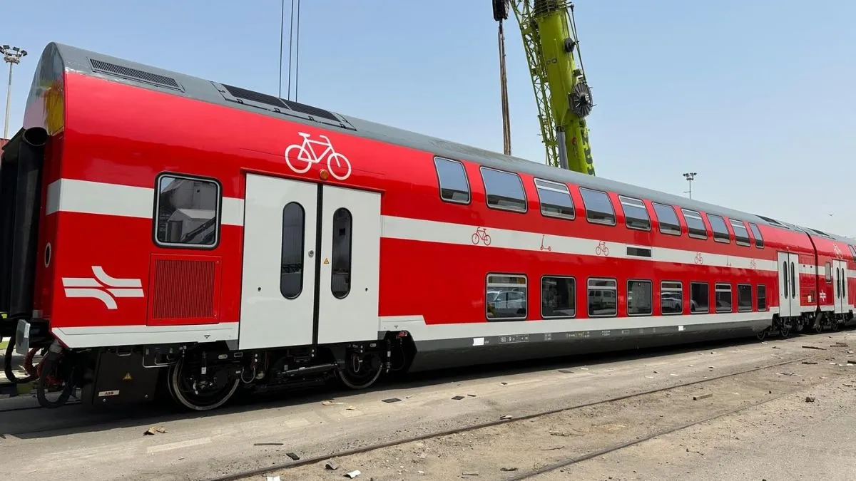 רכבת ישראל קולטת קרונות אופניים של אלסטום