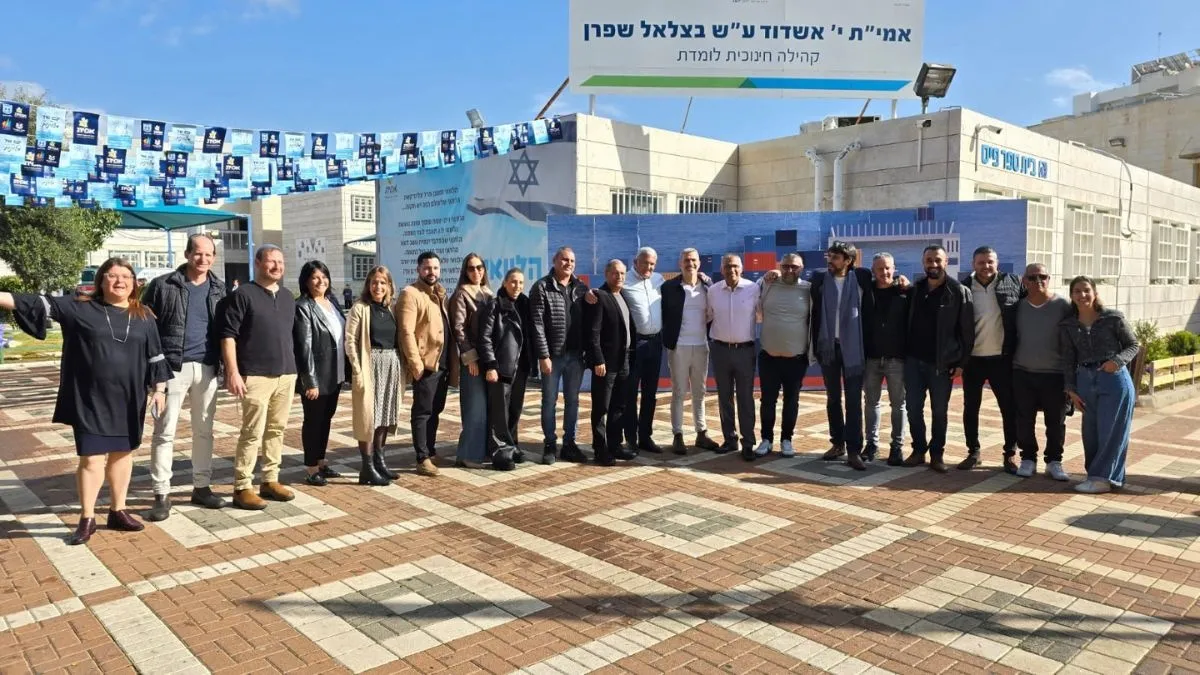 תיכון אמית י׳ בעיר ישתלב בפעילות נמל אשדוד צילום: תיכון אמית  