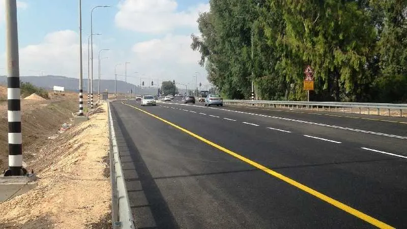הושלמה העבודה על צומת התבור. צילום: חברת נתיבי ישראל
