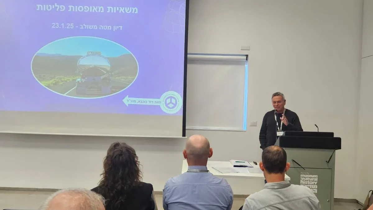 דוד כוכבא, מנכ״ל מועצת המובילים ביום העיון
