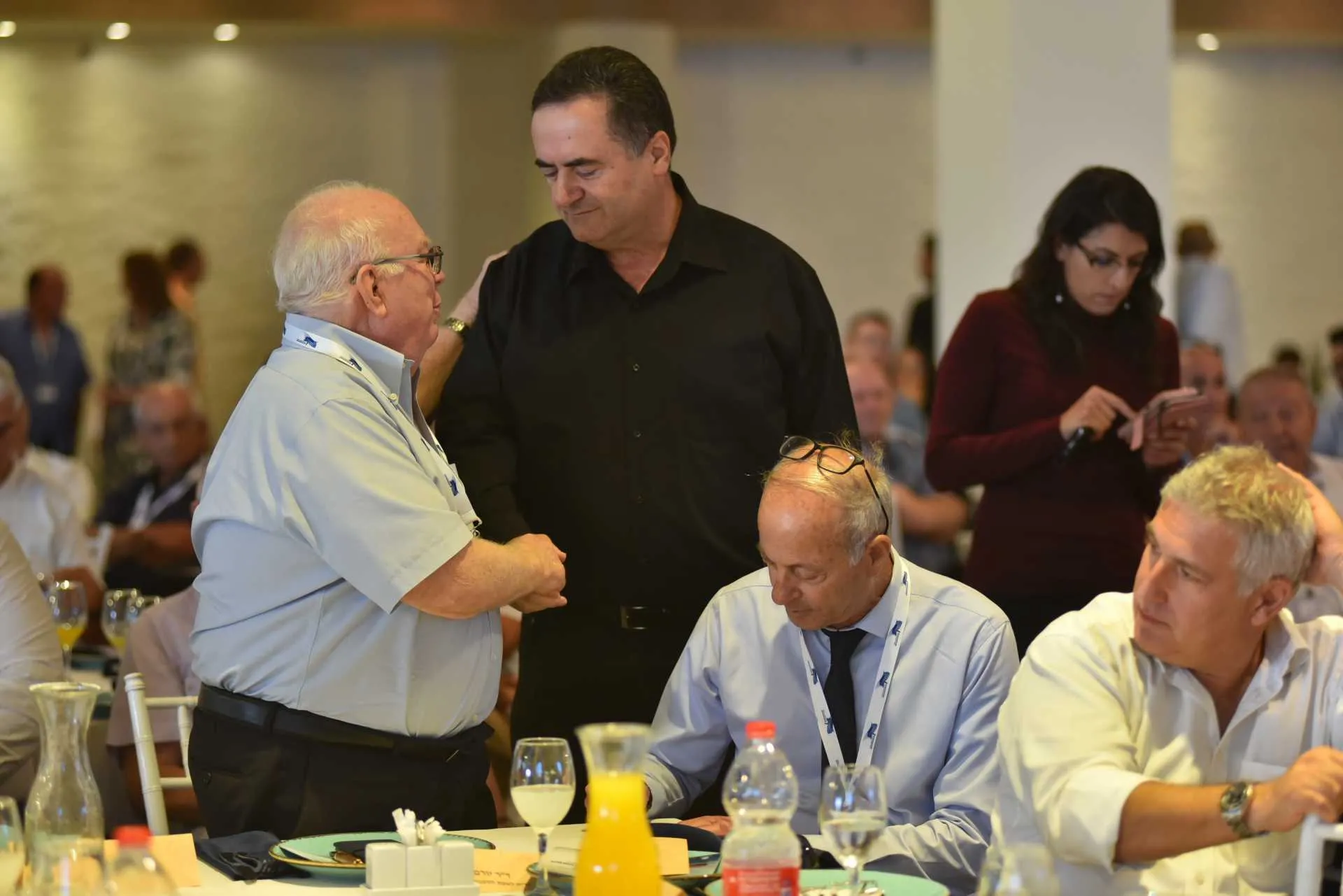 ד״ר זבה ושר התחבורה כץ היום ביום הספנות הישראלי