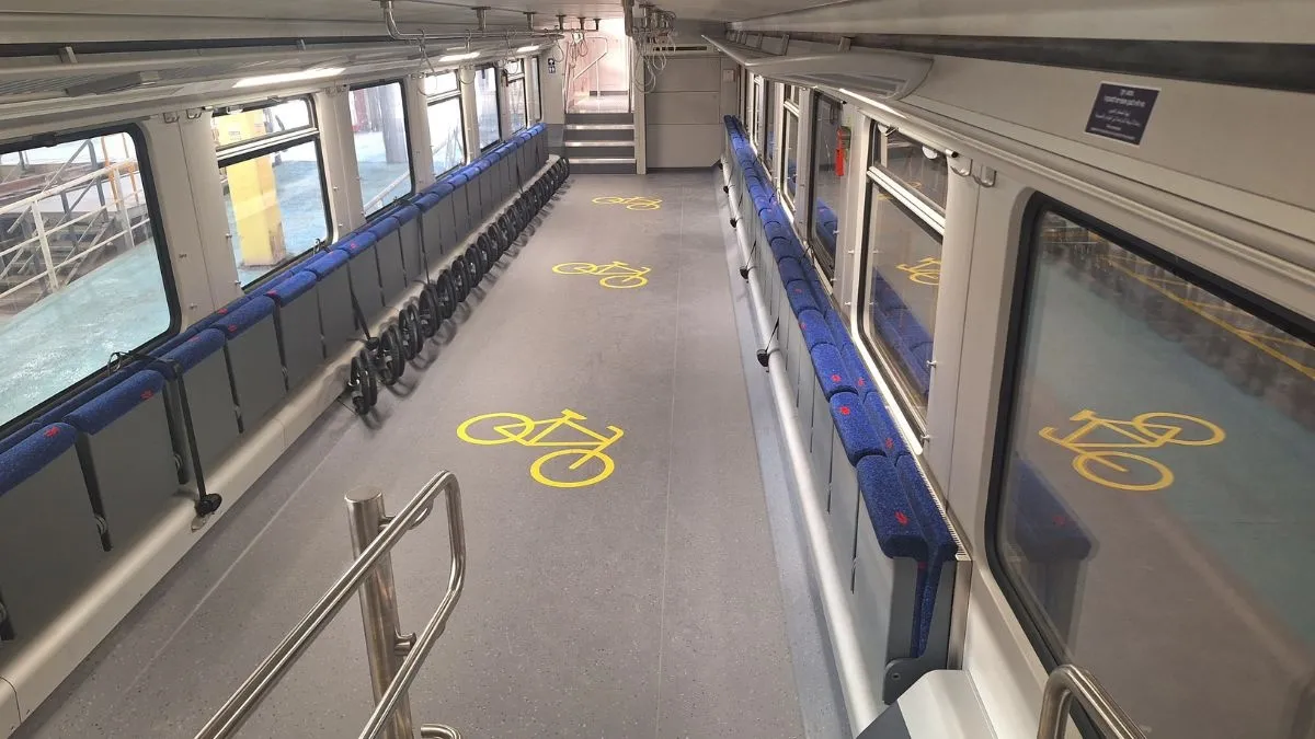רכבת ישראל קולטת קרונות אופניים של אלסטום
