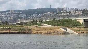 מתחם פנאי ונופש חדש על גדות נחל הקישון