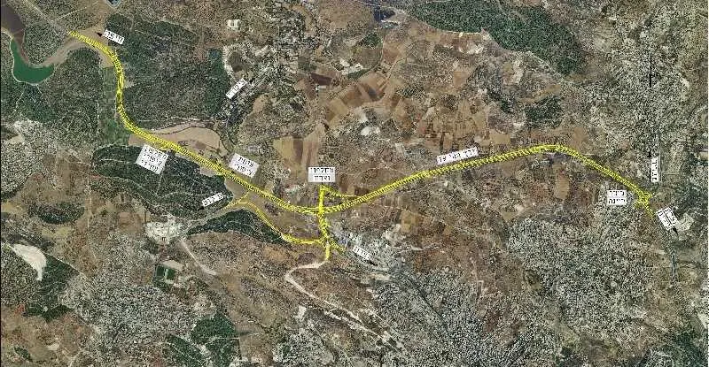 כביש 79. הדמייה באדיבות חברת נתיבי ישראל