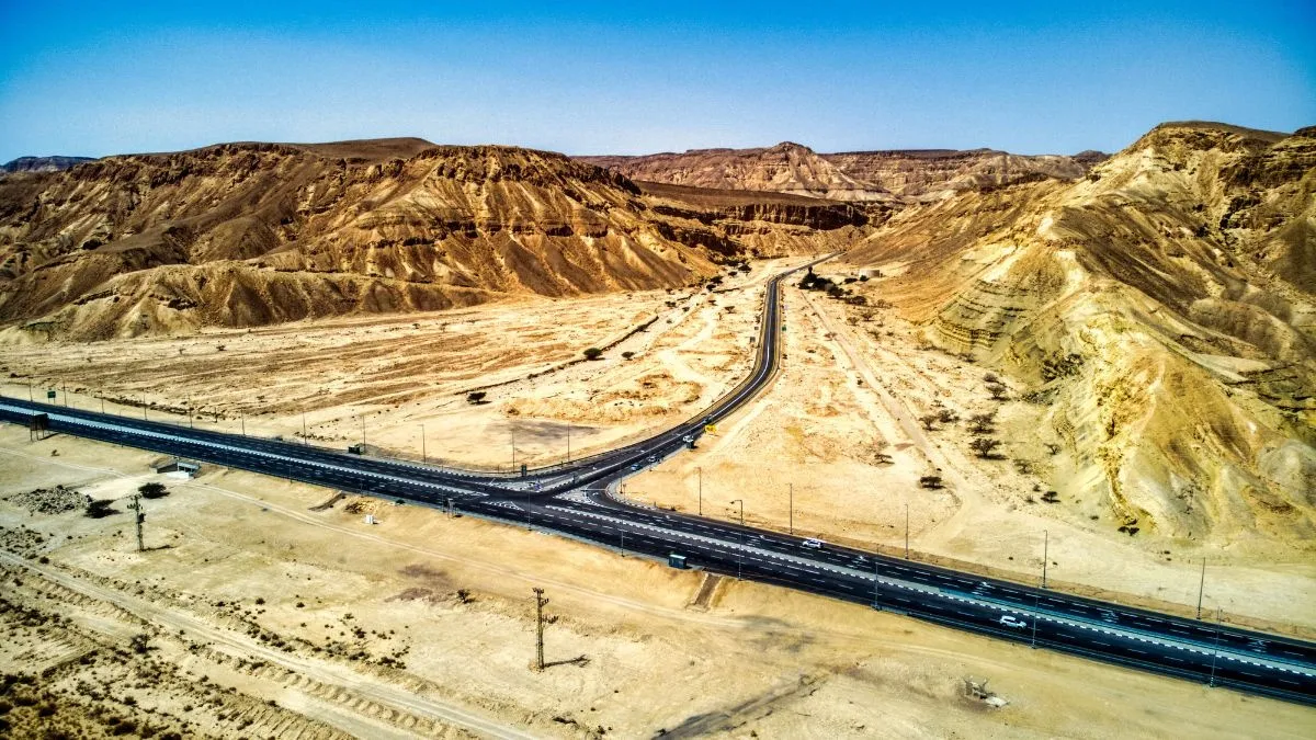 צומת קטורה בכביש 90. צילום: חגי אלמוג-שניר