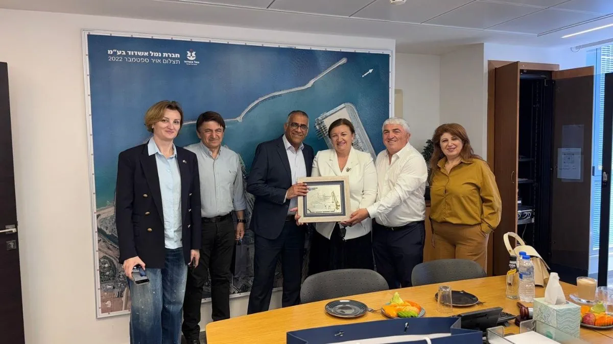 ביקור עסקי של נטליה קוונטל, יזמית עסקית בולטת ובעלת פעילות ענפה בתחומי הלוגיסטיקה, המלונאות, הרפואה והתעשייה בגאורגיה