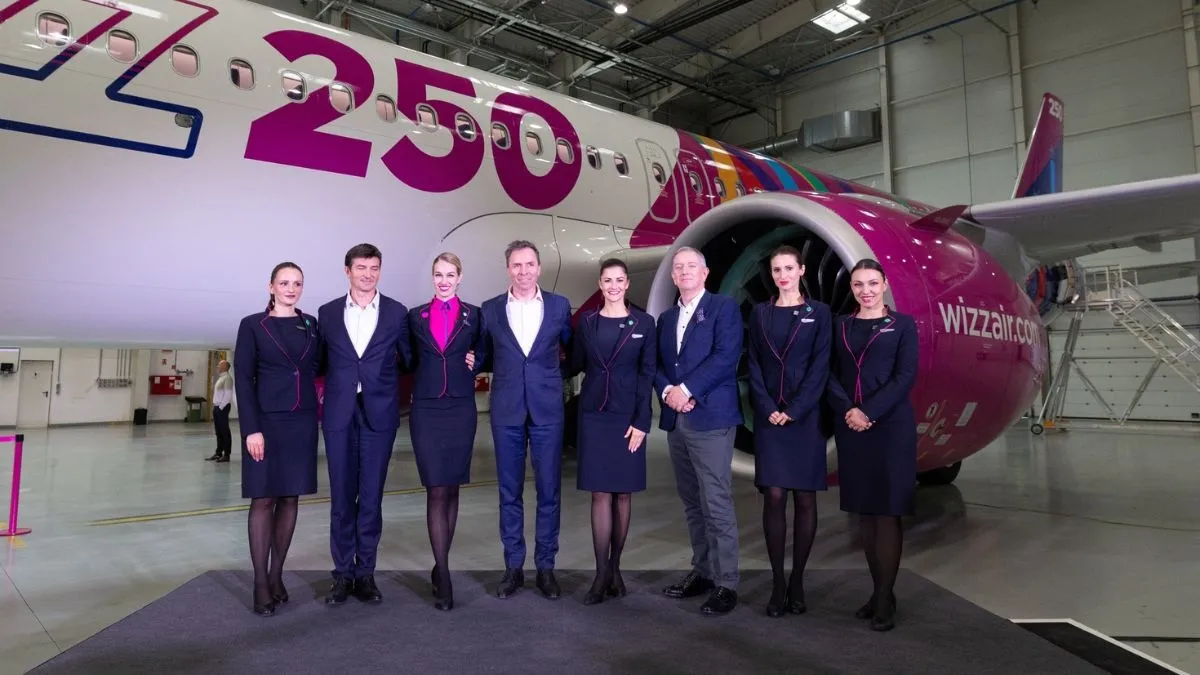 בדרך ל-500: חברת Wizz Air חשפה את המטוס ה-250 שלה