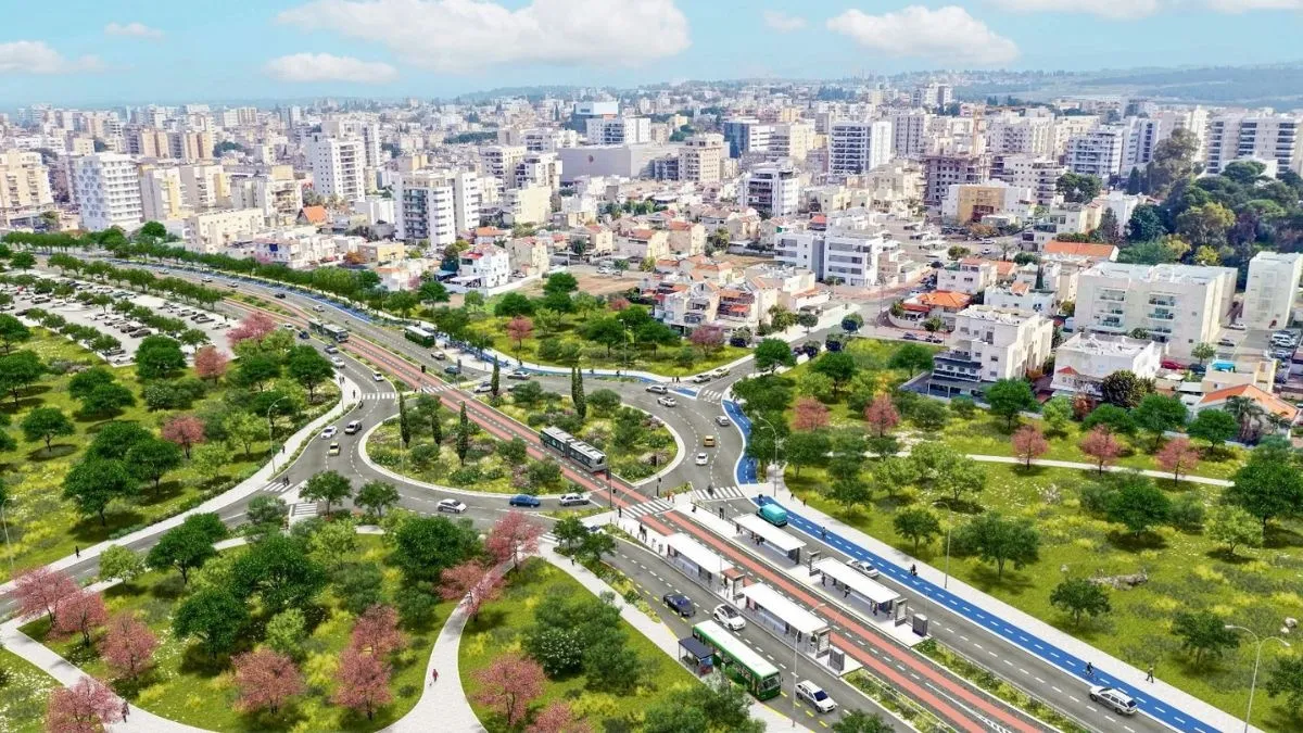 הדמייה של הפרויקט. קרדיט: ינון הנדסה, ייעוץ, תכנון ומחקר