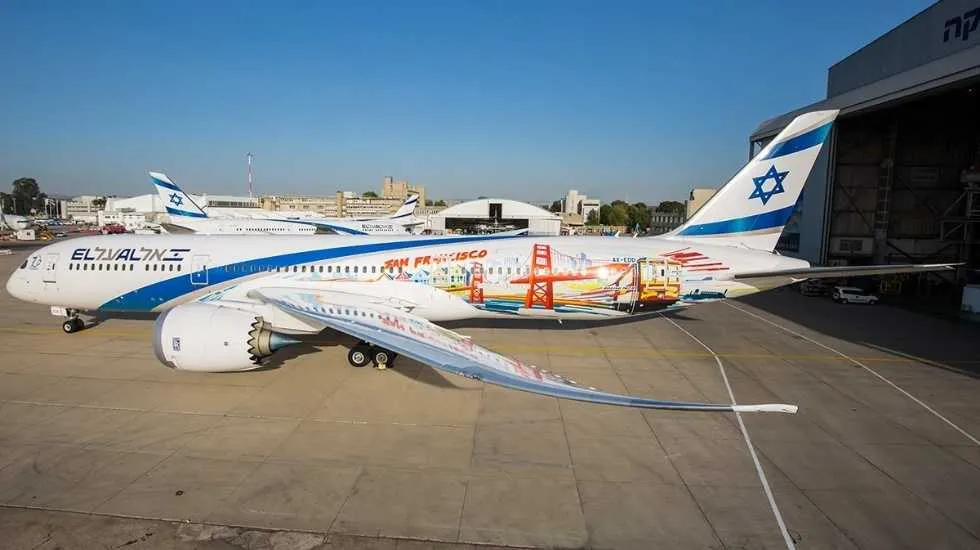 מטוס הדרימליינר ״חיפה״. צילום: יוחאי מוסי/בר סטפנסקי