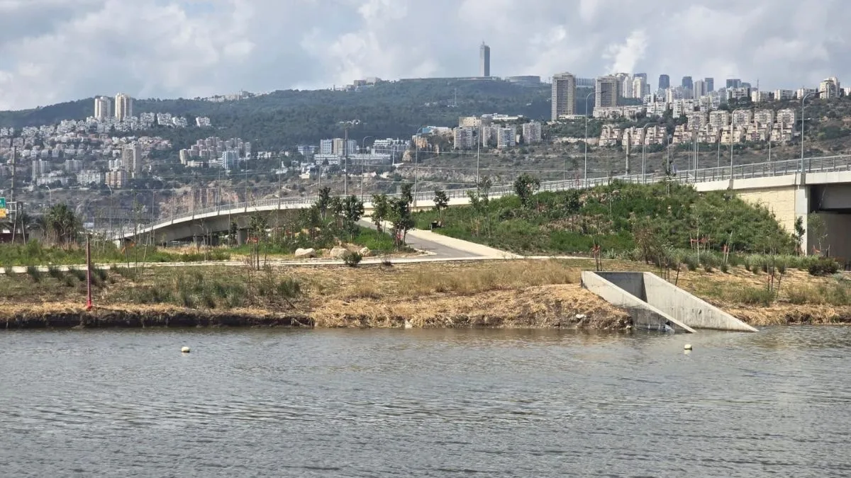 מתחם פנאי ונופש חדש על גדות נחל הקישון
