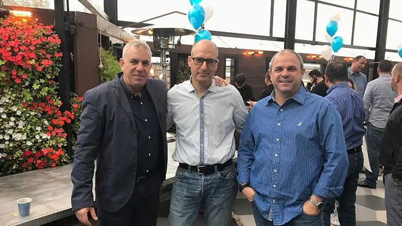 מימין: מרסלו ילין, רונן אזולאי ורונן שפירא
