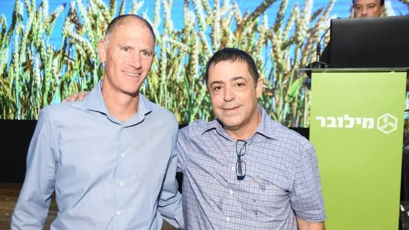 מנכ״ל החברה אורי לופט ובן כספית