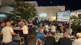 מונדיאל בלב ים: ה״קראון איריס״ של מנו ספנות נערכת להקרנת משחק הגמר הלילה